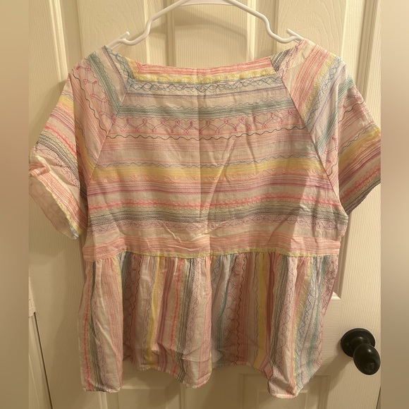 NWT Anthropology Embroidered Top - Picture 5 of 8